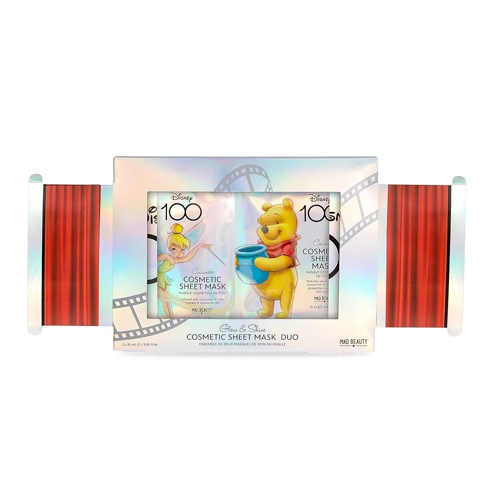Disney Cosmetic Sheet Mask Duo - Tinkerbell And Pooh